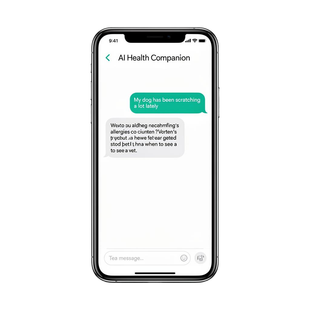 PETNOMA AI health companion chat